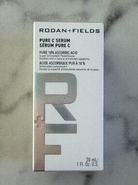 Rodan + Fields Pure C Serum 30mL 1oz NIB Vitamin C Brightening Serum